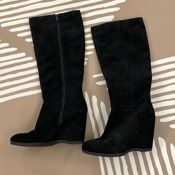 Nine West Shoes - Nine West Black Wedge Boot